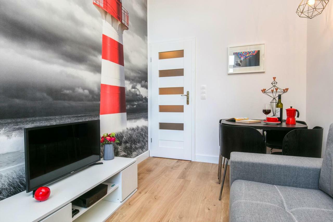 Berg Apartament Red Obok Starego Miasta Gdansk Ngoại thất bức ảnh