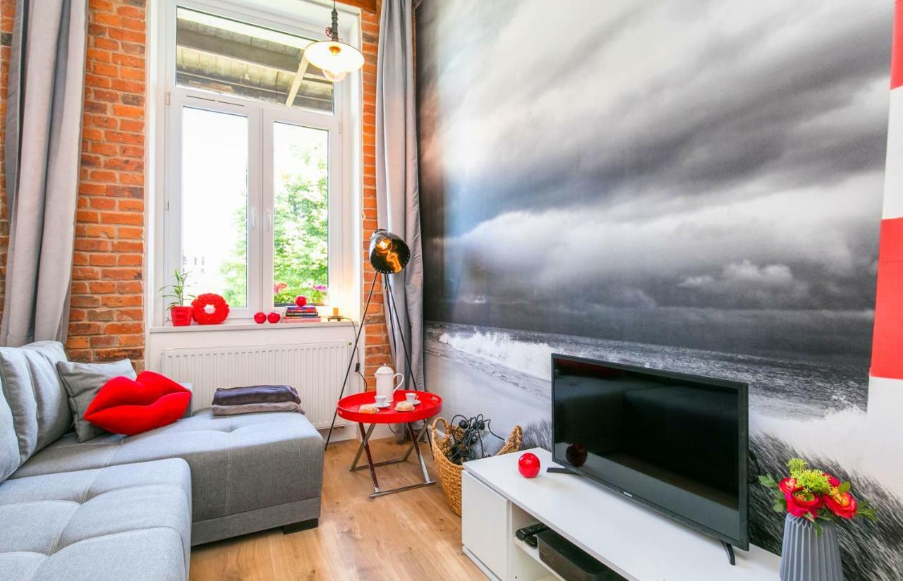 Berg Apartament Red Obok Starego Miasta Gdansk Ngoại thất bức ảnh