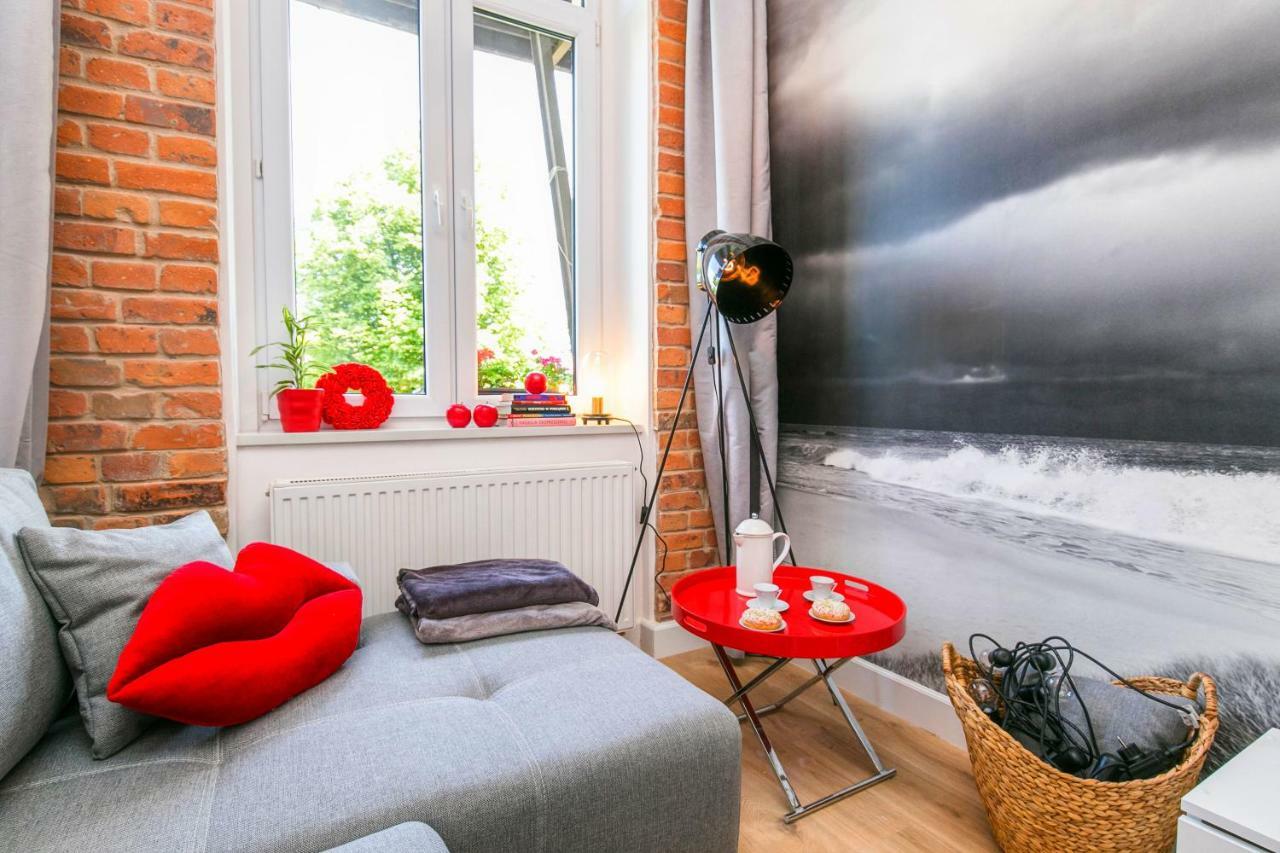 Berg Apartament Red Obok Starego Miasta Gdansk Ngoại thất bức ảnh
